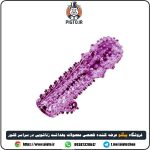 کاندوم خاردرشت سیلیکونی ژله ای قابل شستشو بنفش