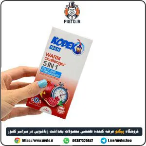 بررسی مشخصات و قیمت خرید کاندوم وارم چلنجر ترکیبی 5 در 1 ناچ کدکس